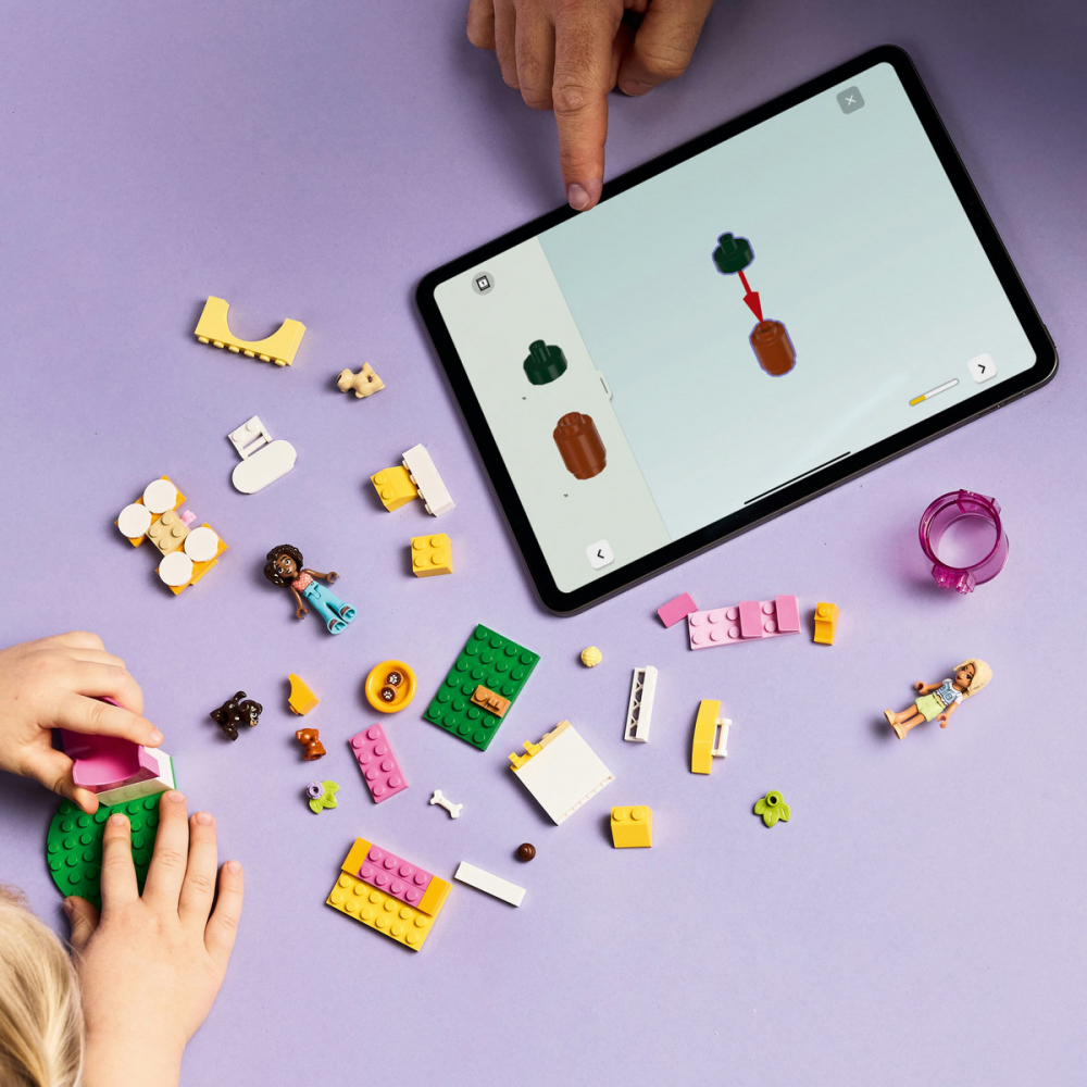  LEGO Friends Loc de joacă pentru căţeluşi pentru copii cu varsta de 4 + ani [6]