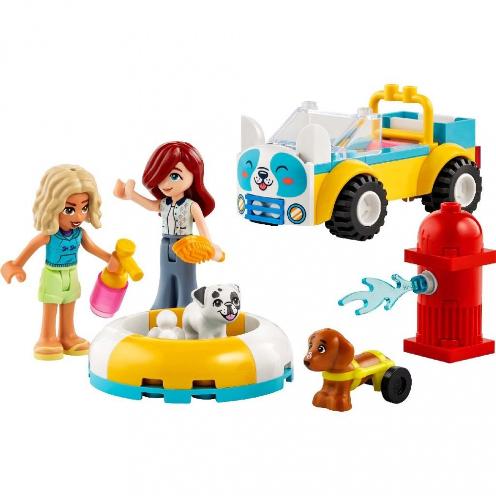 Lego friends masina pentru toaletarea cainilor 42635, varsta de la 4 ani la 7 ani [2]