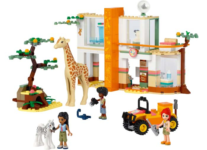 Lego friends Misiunea lui Mia in salbaticie, varsta de la 7 ani la 12 ani [9]