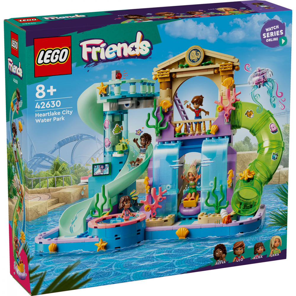 LEGO Friends Parc acvatic din orasul Heartlake, varsta de la 8 ani la 12 ani [2]