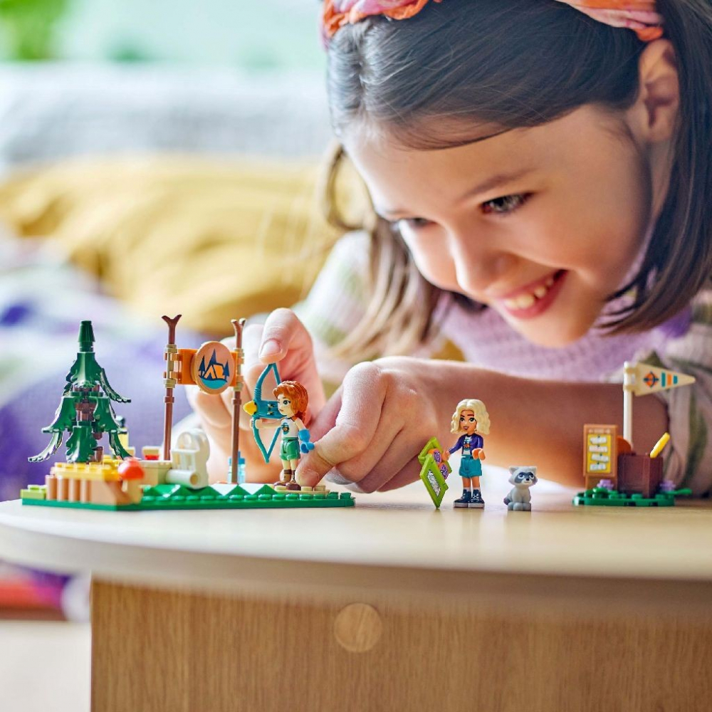 Lego friends poligonul de tir cu arcul din tabara de aventuri 42622, varsta de la 6 ani la 9 ani [4]