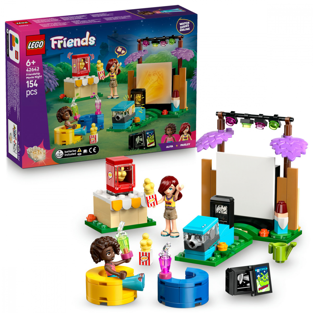  LEGO Friends Seara de film a prieteniei pentru copii cu varsta de 6 + ani [1]