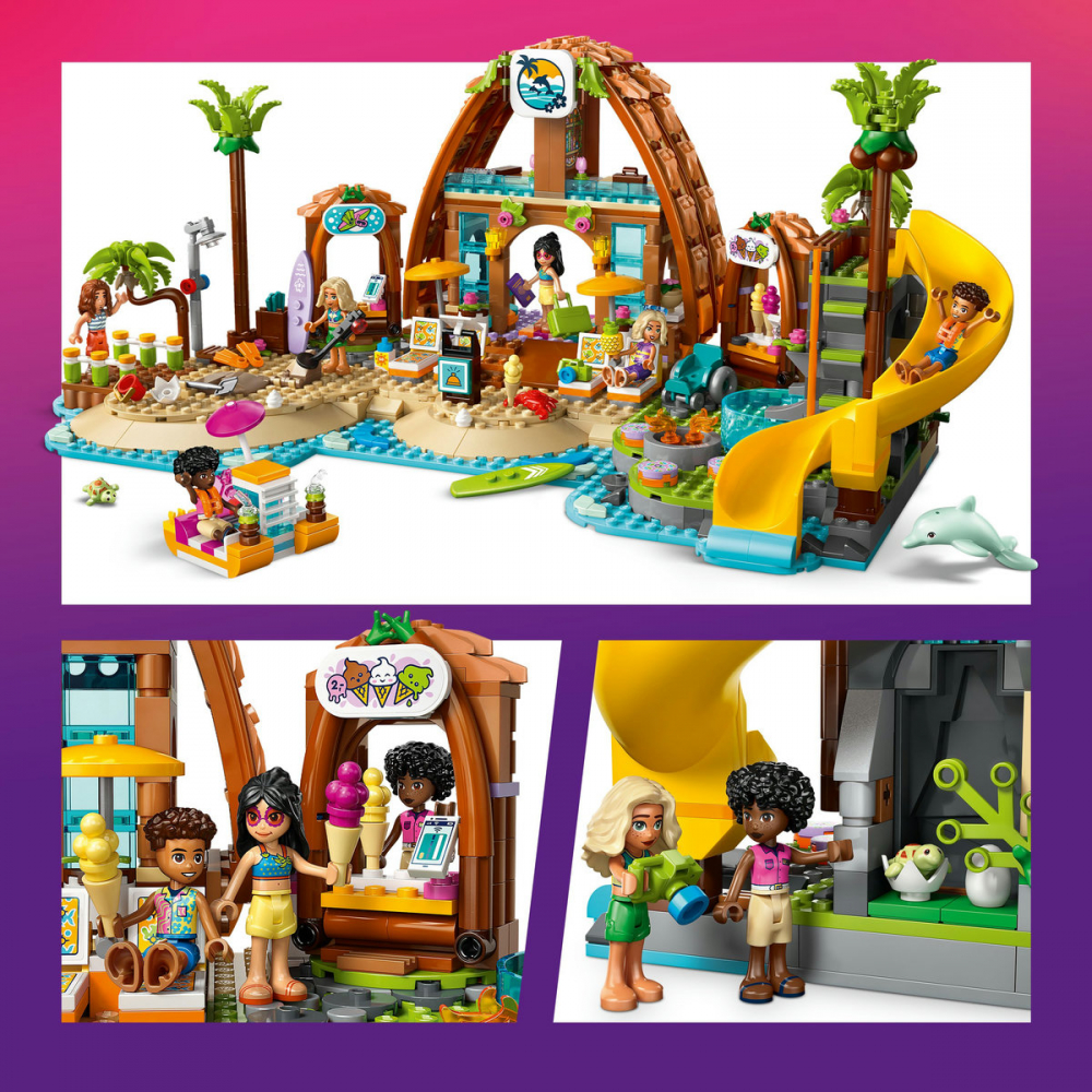  LEGO Friends Staţiune de pe litoral pentru vacanţă cu familia pentru copii cu varsta de 8 + ani [5]