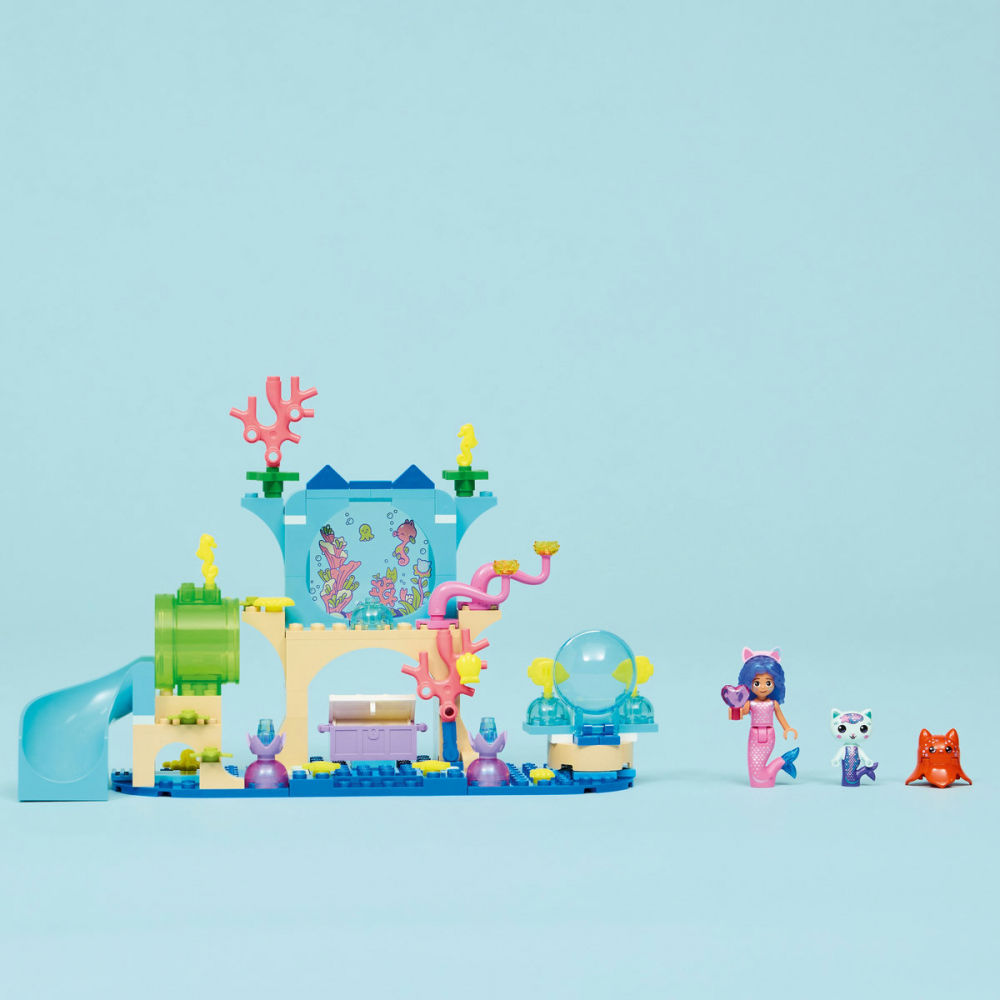  LEGO Gabby s Dollhouse Aventurile în acvariu ale sirenei Gabby pentru copii cu varsta de 4 + ani [6]