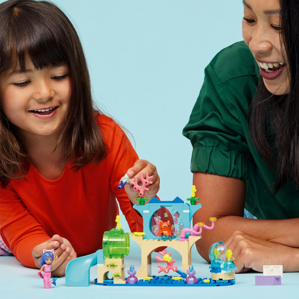  LEGO Gabby s Dollhouse Aventurile în acvariu ale sirenei Gabby pentru copii cu varsta de 4 + ani [5]