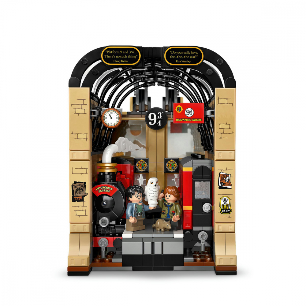  LEGO Harry Potter Colţul cu cărţi: Expresul Hogwarts pentru copii cu varsta de 10 + ani [4]