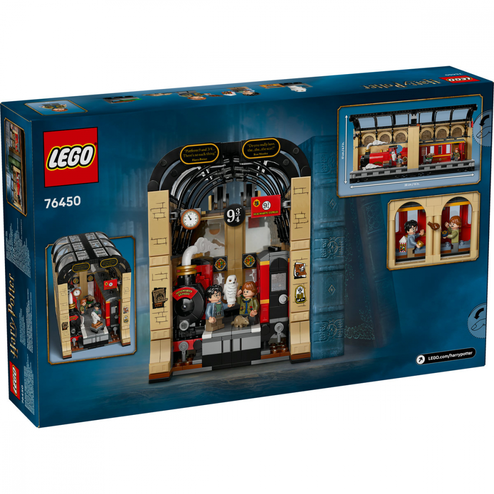  LEGO Harry Potter Colţul cu cărţi: Expresul Hogwarts pentru copii cu varsta de 10 + ani [3]