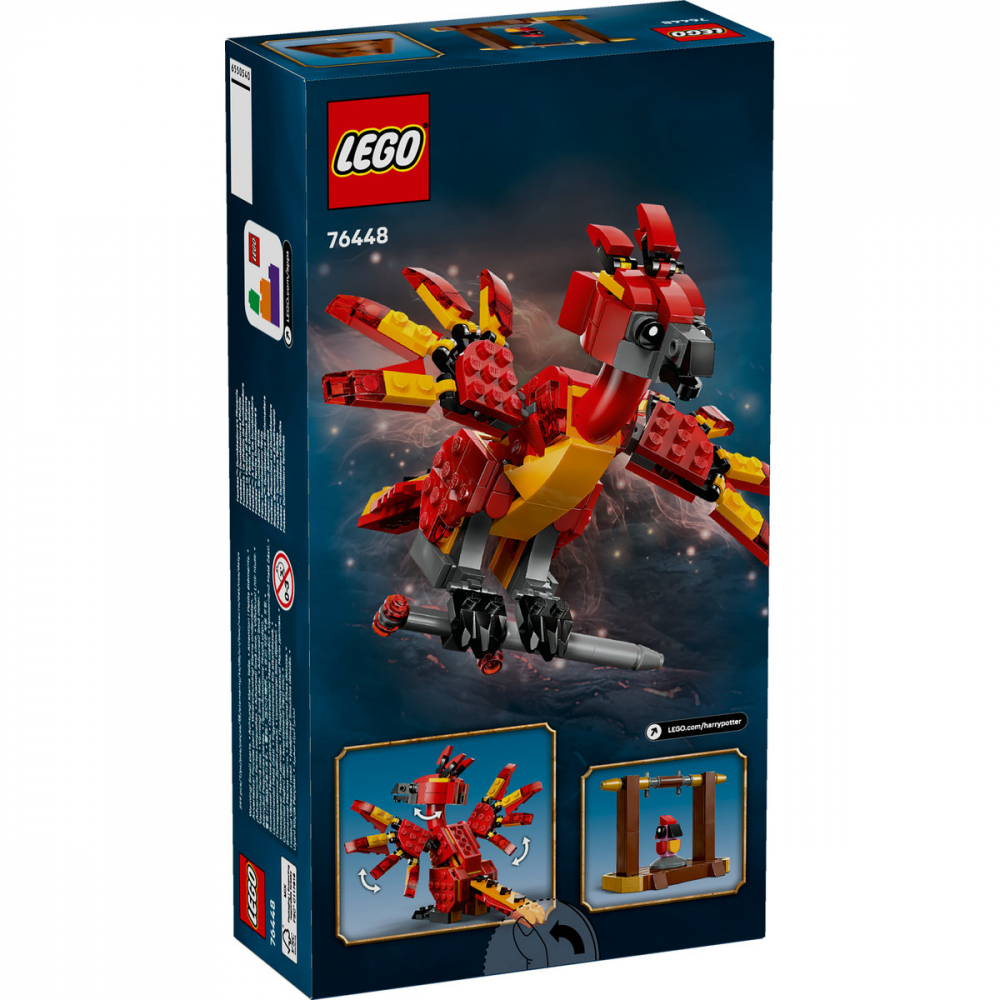  LEGO Harry Potter Fawkes: Phoenixul lui Dumbledore pentru copii cu varsta de 8 + ani [3]