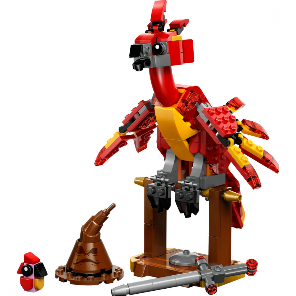  LEGO Harry Potter Fawkes: Phoenixul lui Dumbledore pentru copii cu varsta de 8 + ani [9]