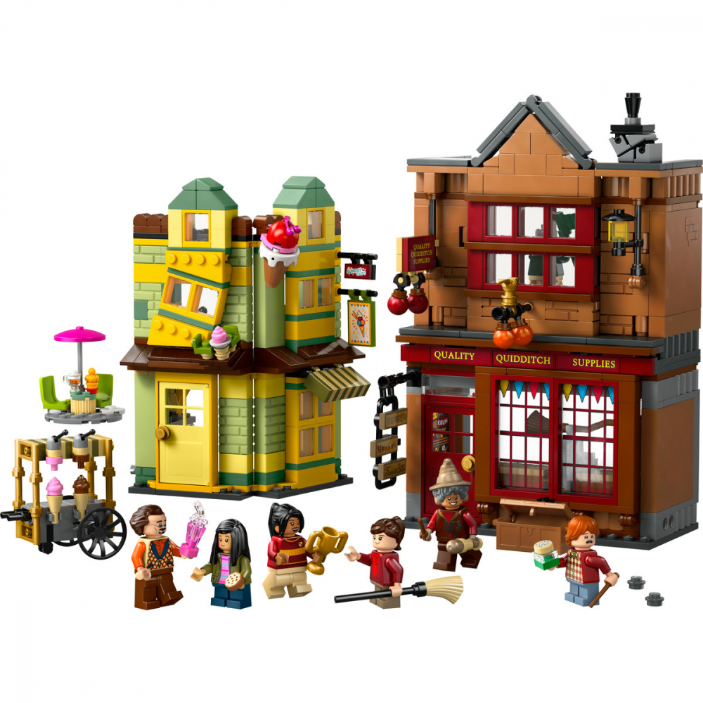  LEGO Harry Potter Furnituri Vâjthaţ de calitate şi magazin de îngheţată pentru copii cu varsta de 8 + ani [8]