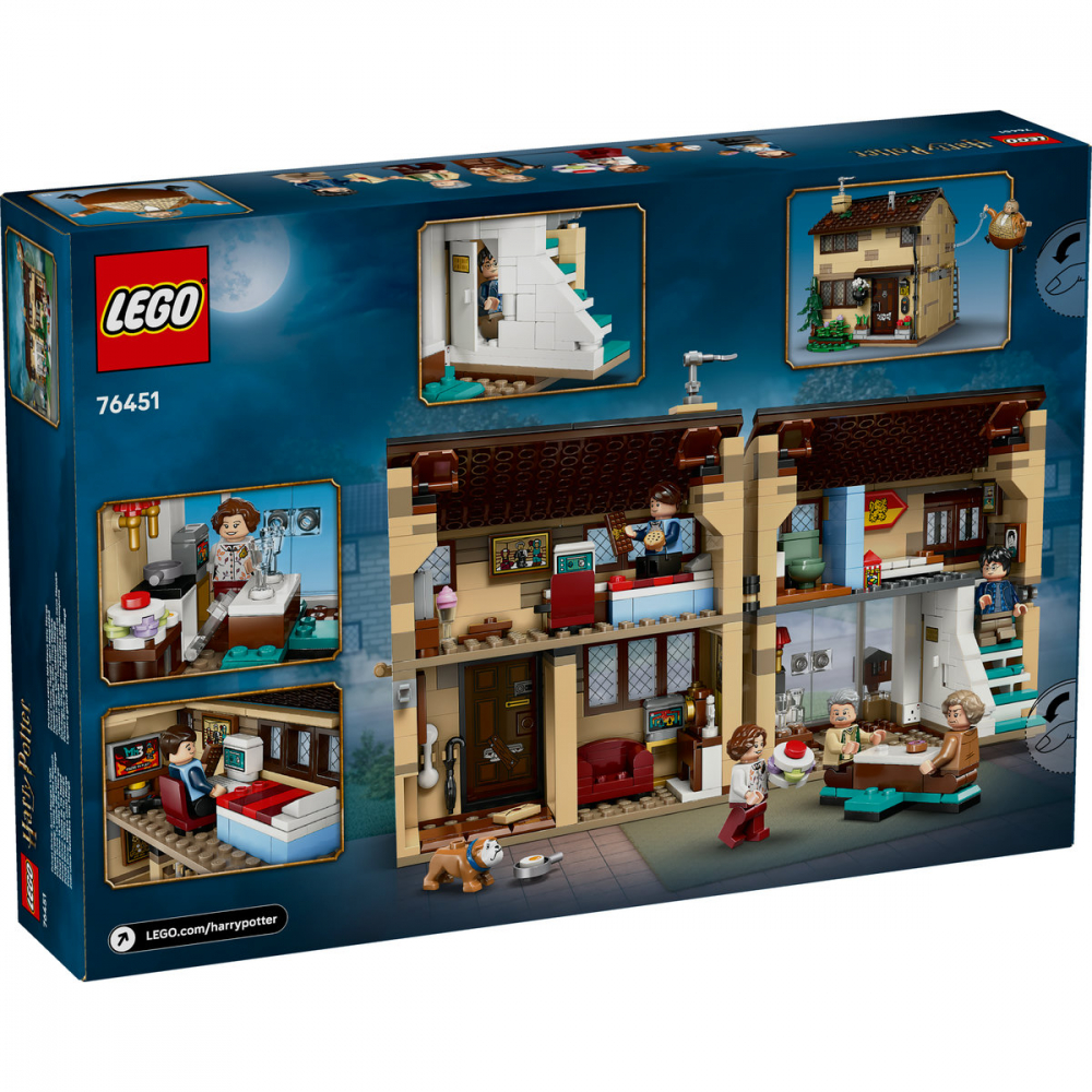  LEGO Harry Potter Privet Drive: Vizita matuşii Marge pentru copii cu varsta de 8 + ani [3]