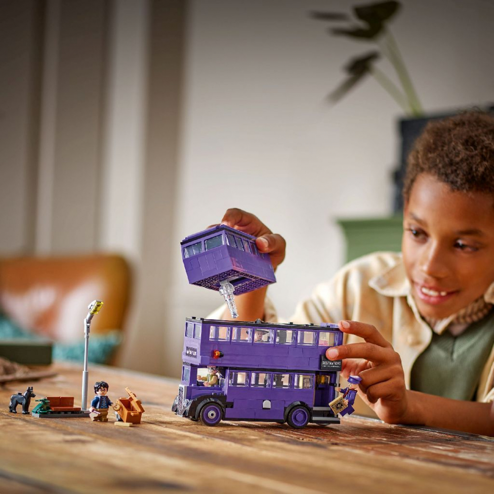 Aventura cu Knight Bus™ cod lego 76446, varsta de la 8 ani la 10 ani [3]