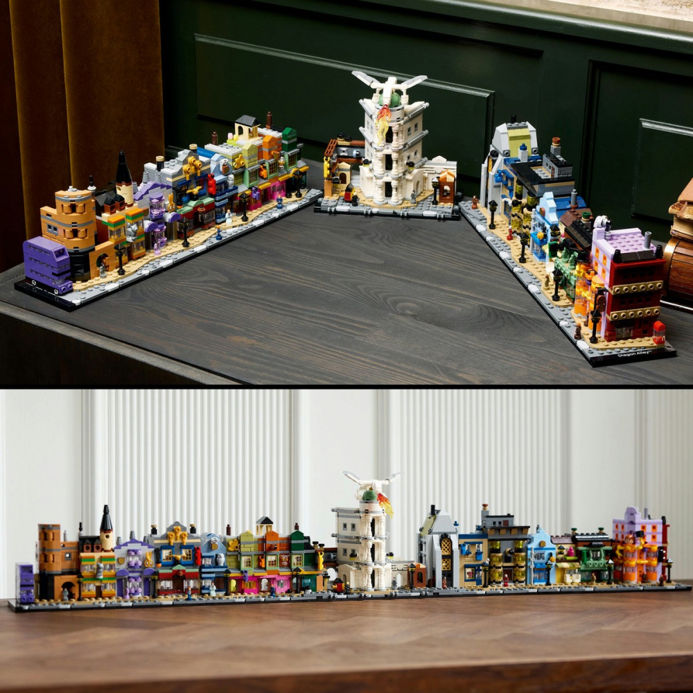 Lego harry potter tm magazine vrajitoresti pe diagon alley 76444, varsta de la 14 ani la +15 ani [7]