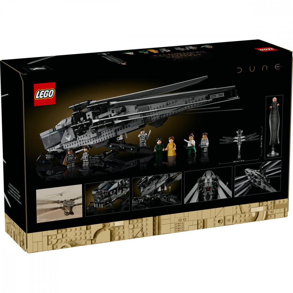 LEGO Icons: Dune - Atreides Royal Ornithopter 10327, 18 ani+, 1369 piese, varsta de la 14 ani la +15 ani [9]