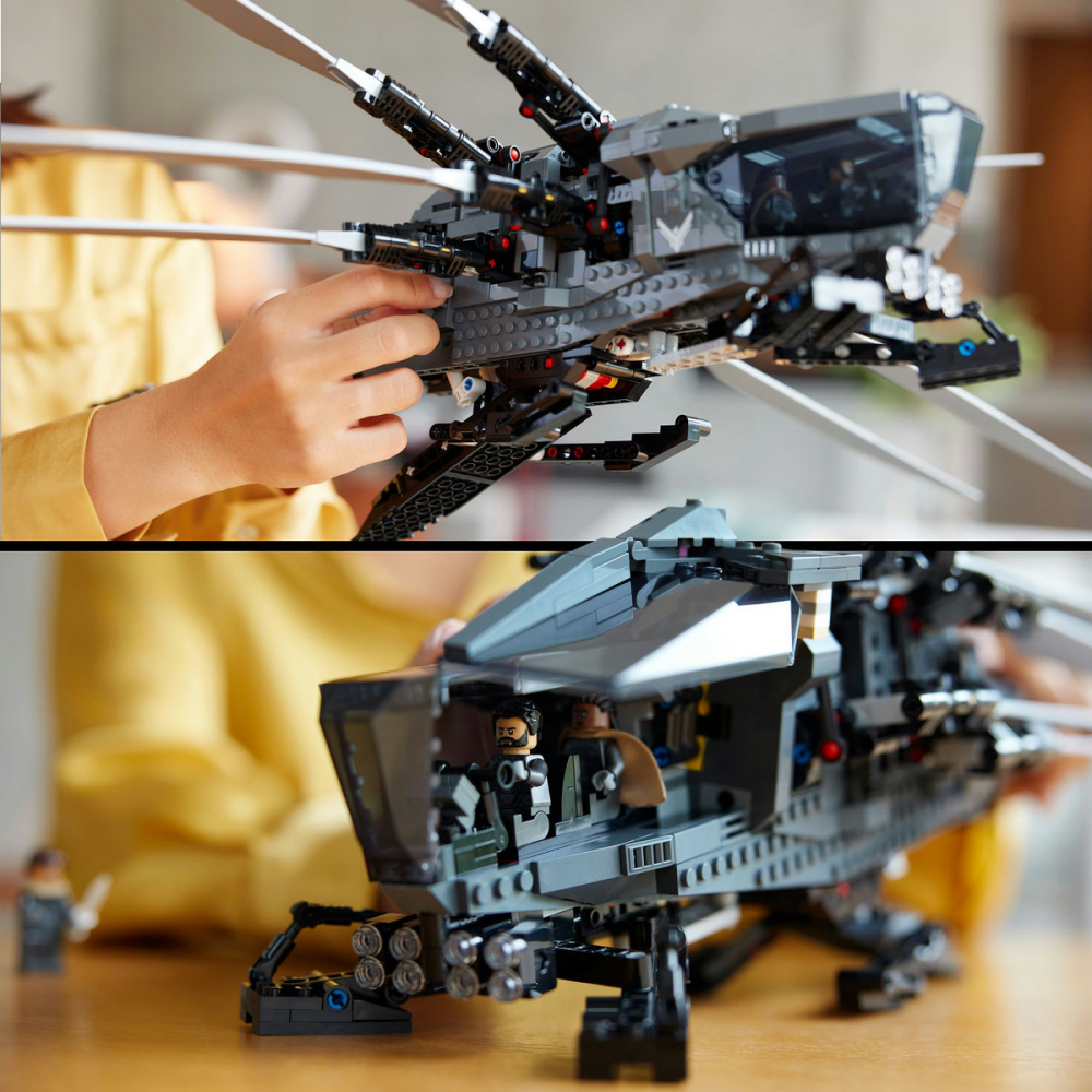 LEGO Icons: Dune - Atreides Royal Ornithopter 10327, 18 ani+, 1369 piese, varsta de la 14 ani la +15 ani [2]