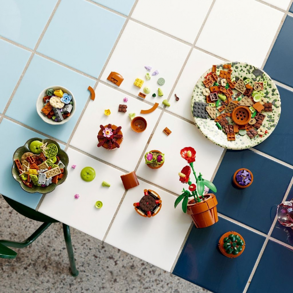 Lego icons plante de mici dimensiuni 10329, varsta de la 14 ani la +15 ani [4]