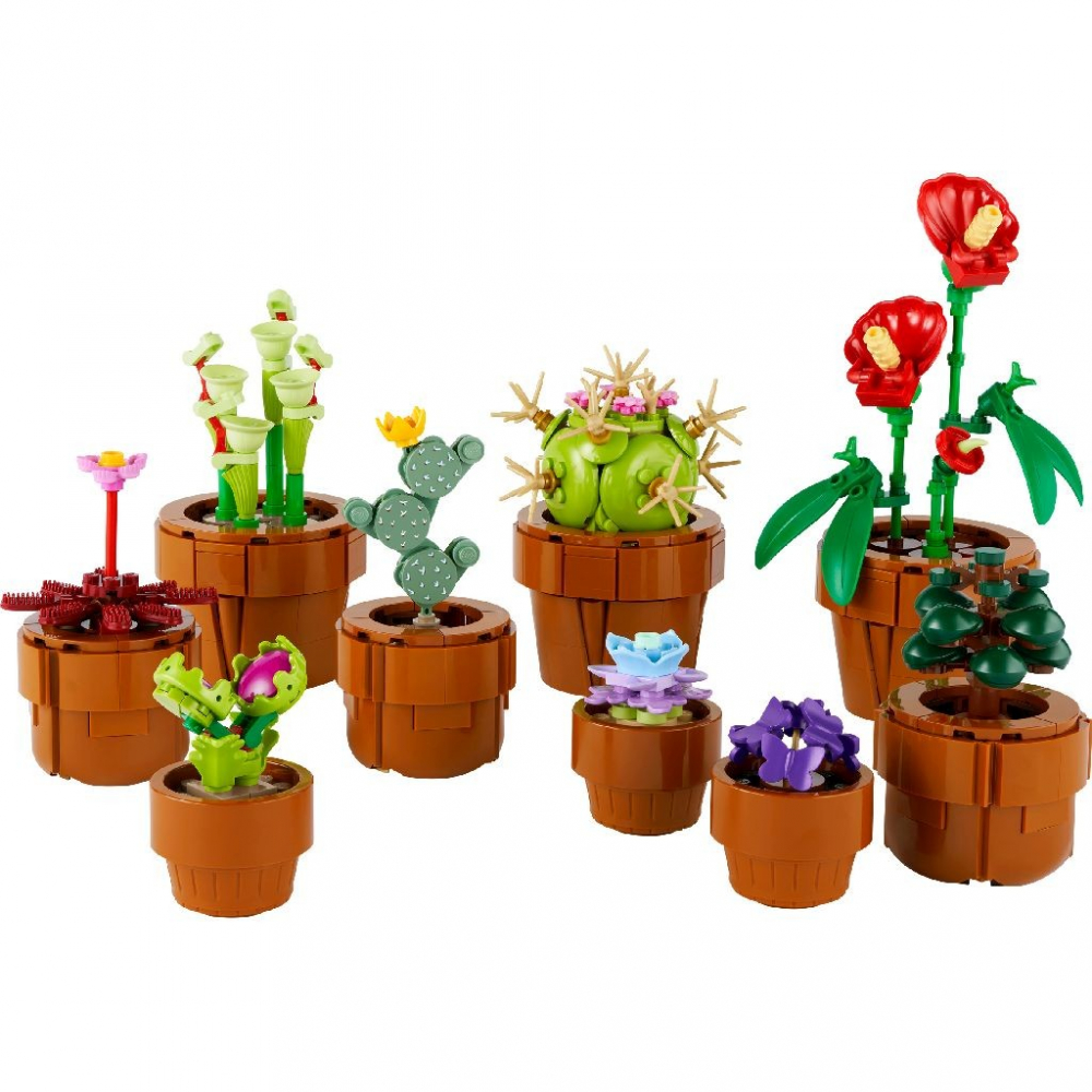Lego icons plante de mici dimensiuni 10329, varsta de la 14 ani la +15 ani [2]