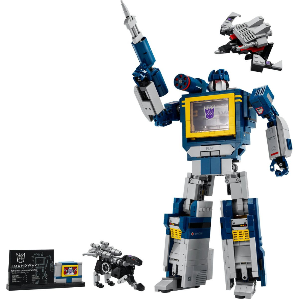 Lego icons transformers soundwave 10358 [2]