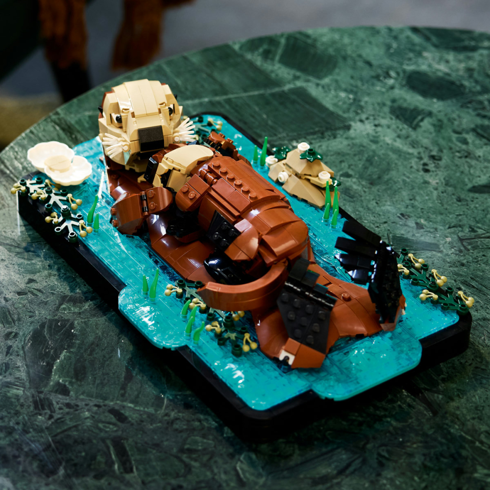  LEGO Ideas  Vidre plutind pe apă varsta  18 + ani [10]