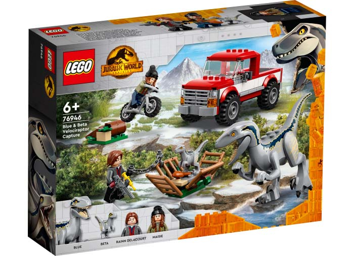 Lego jurassic world Capturarea Velociraptorilor Blue si Beta, varsta de la 6 ani la 13 ani [2]