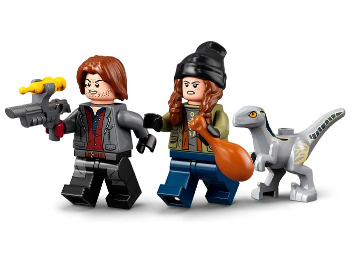 Lego jurassic world Capturarea Velociraptorilor Blue si Beta, varsta de la 6 ani la 13 ani [10]