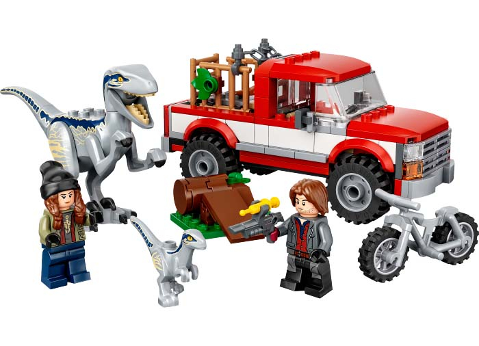 Lego jurassic world Capturarea Velociraptorilor Blue si Beta, varsta de la 6 ani la 13 ani [7]