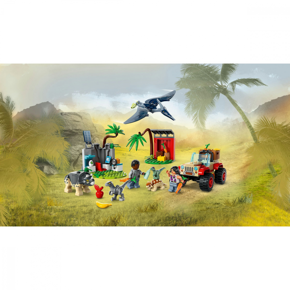 LEGO Jurassic World: Centru de salvare pentru pui de dinozaur 76963, 4 ani+, 139 piese, varsta de la 4 ani la 7 ani [2]
