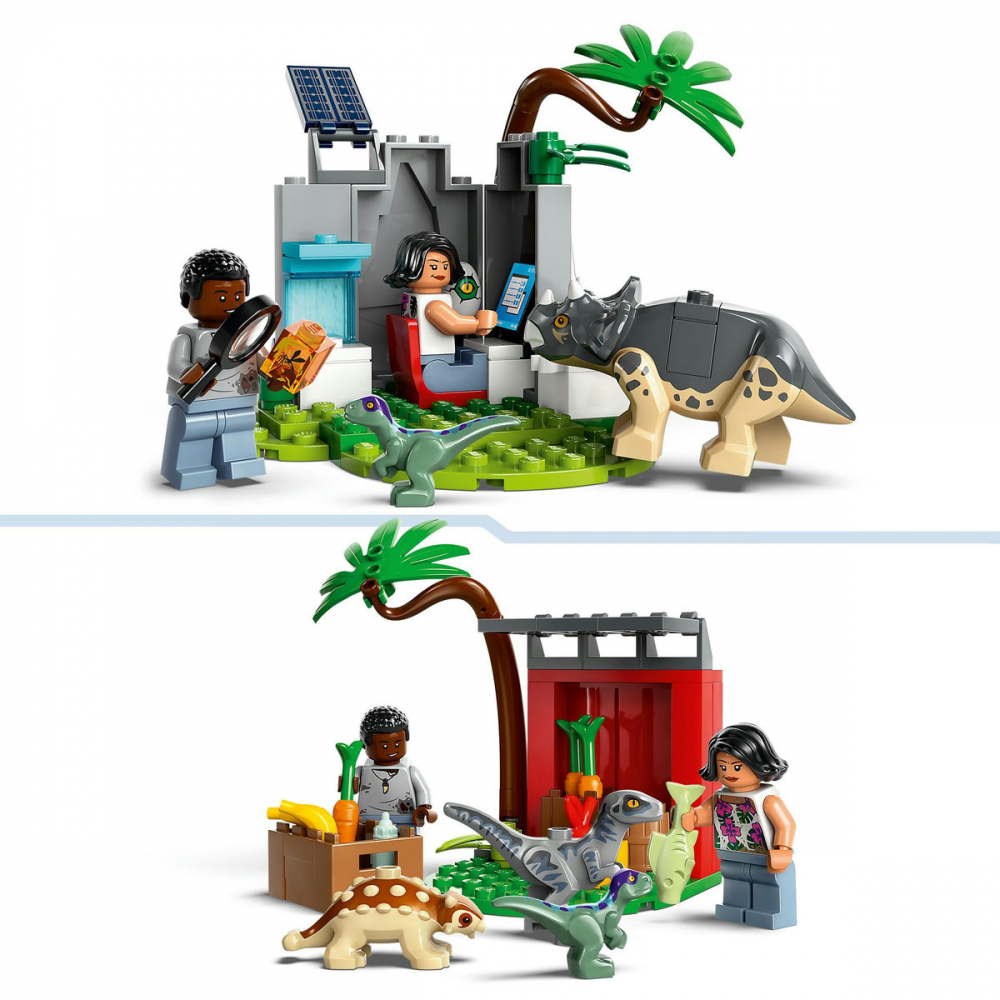 LEGO Jurassic World: Centru de salvare pentru pui de dinozaur 76963, 4 ani+, 139 piese, varsta de la 4 ani la 7 ani [3]