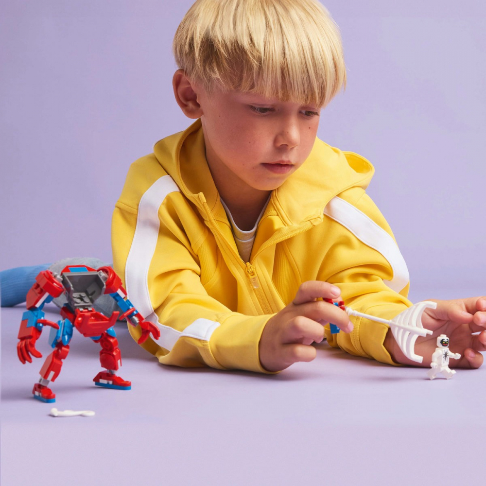 LEGO Marvel: Robotul Omul Paianjen vs. Anti-Venom 76308, 6 ani+, 107 piese, varsta de la 6 ani la 8 ani [5]
