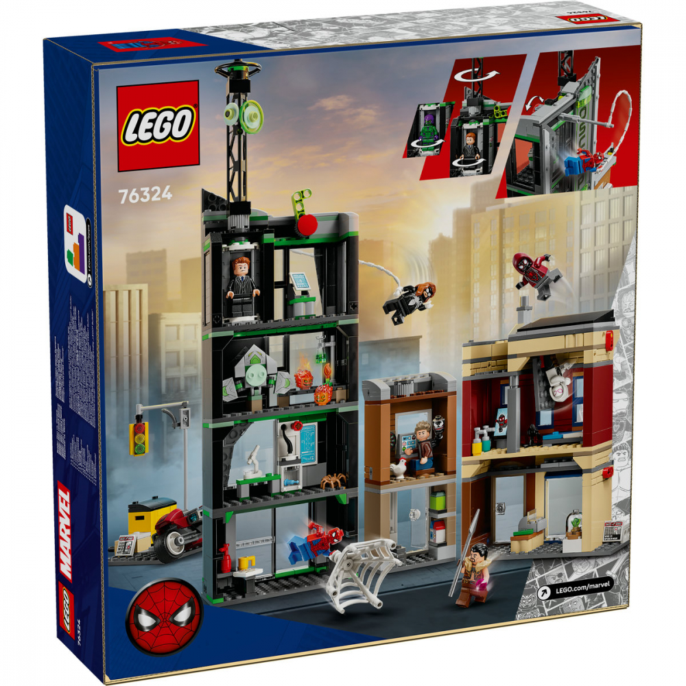  LEGO Marvel Super Heroes Omul-Paianjen vs Oscorp pentru copii cu varsta de 10 + ani [3]