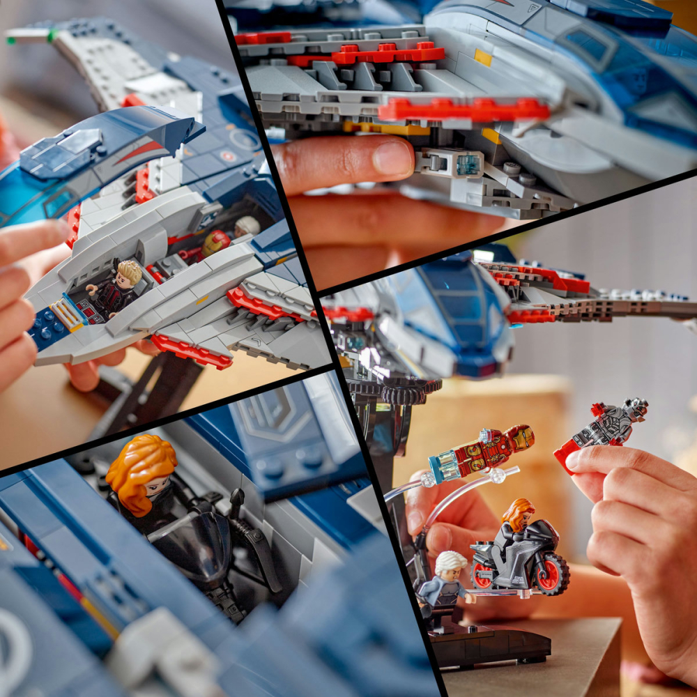  LEGO Marvel Super Heroes  Quinjet din Razbunatorii: Sub semnul lui Ultron, copii varsta  12 + ani [8]