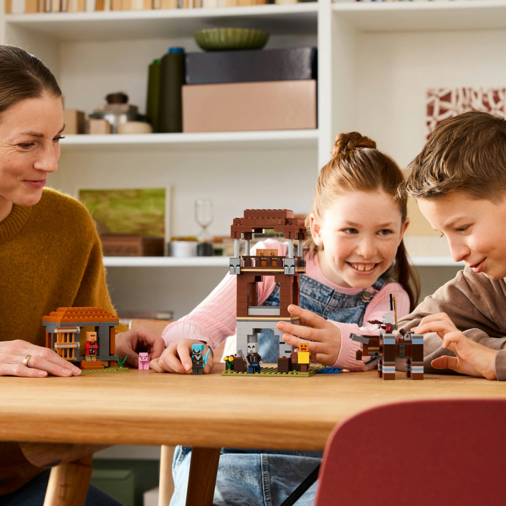  LEGO Minecraft Avanpostul Jefuitorului si Distrugator pentru copii cu varsta de 9 + ani [5]