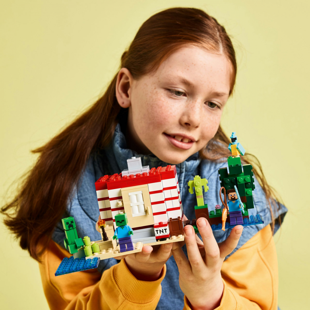  LEGO Minecraft Casa TNT din jungla pentru copii cu varsta de 8 + ani [8]