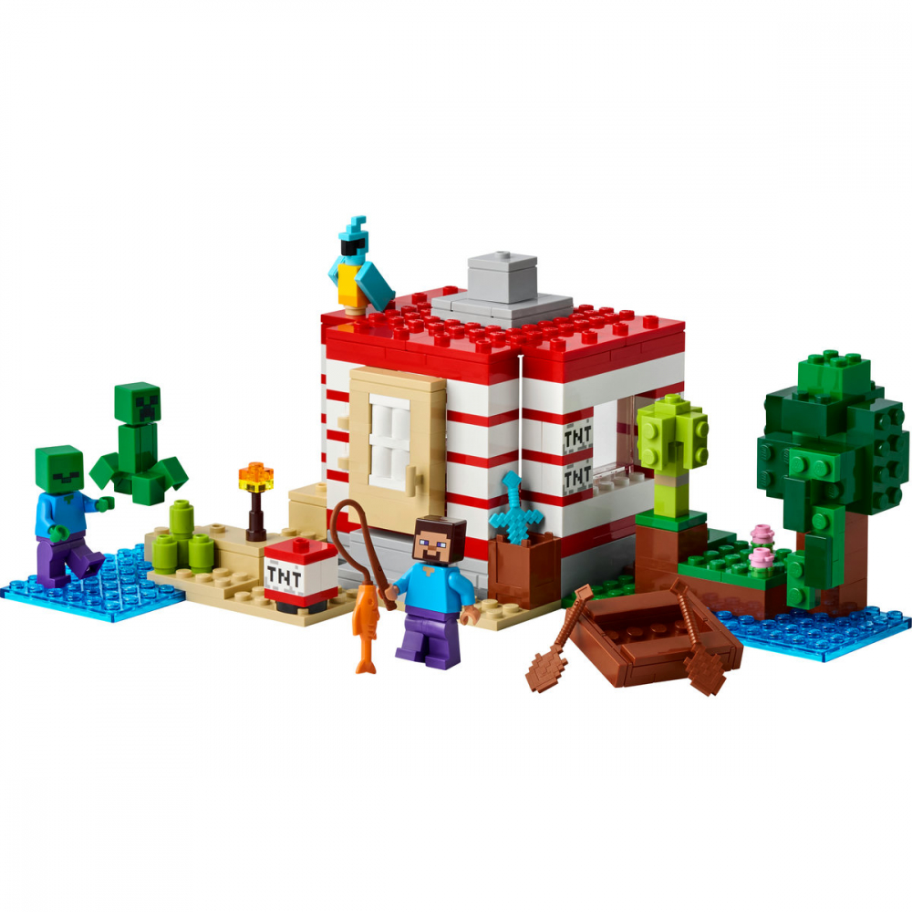  LEGO Minecraft Casa TNT din jungla pentru copii cu varsta de 8 + ani [9]