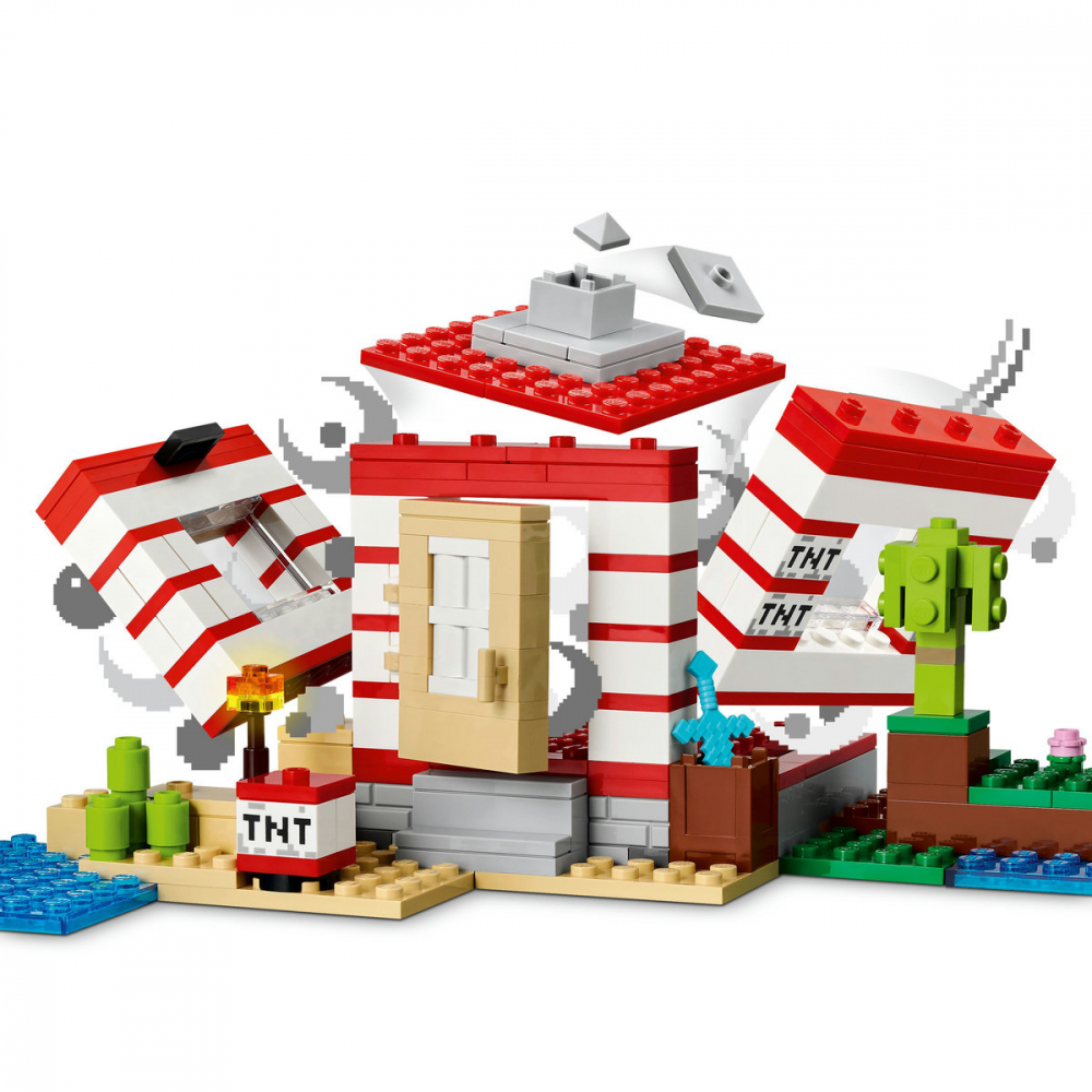  LEGO Minecraft Casa TNT din jungla pentru copii cu varsta de 8 + ani [7]
