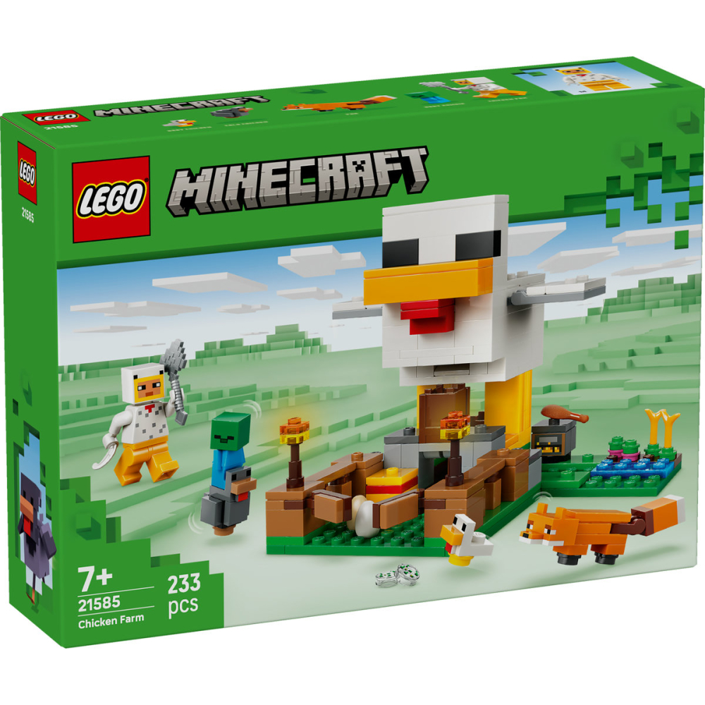  LEGO Minecraft  Fermă de pui copii cu varsta 7 + ani [2]