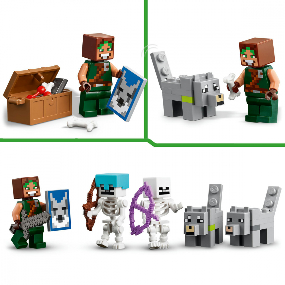 LEGO Minecraft Fortareata lupilor, varsta de la 8 ani la 12 ani [9]