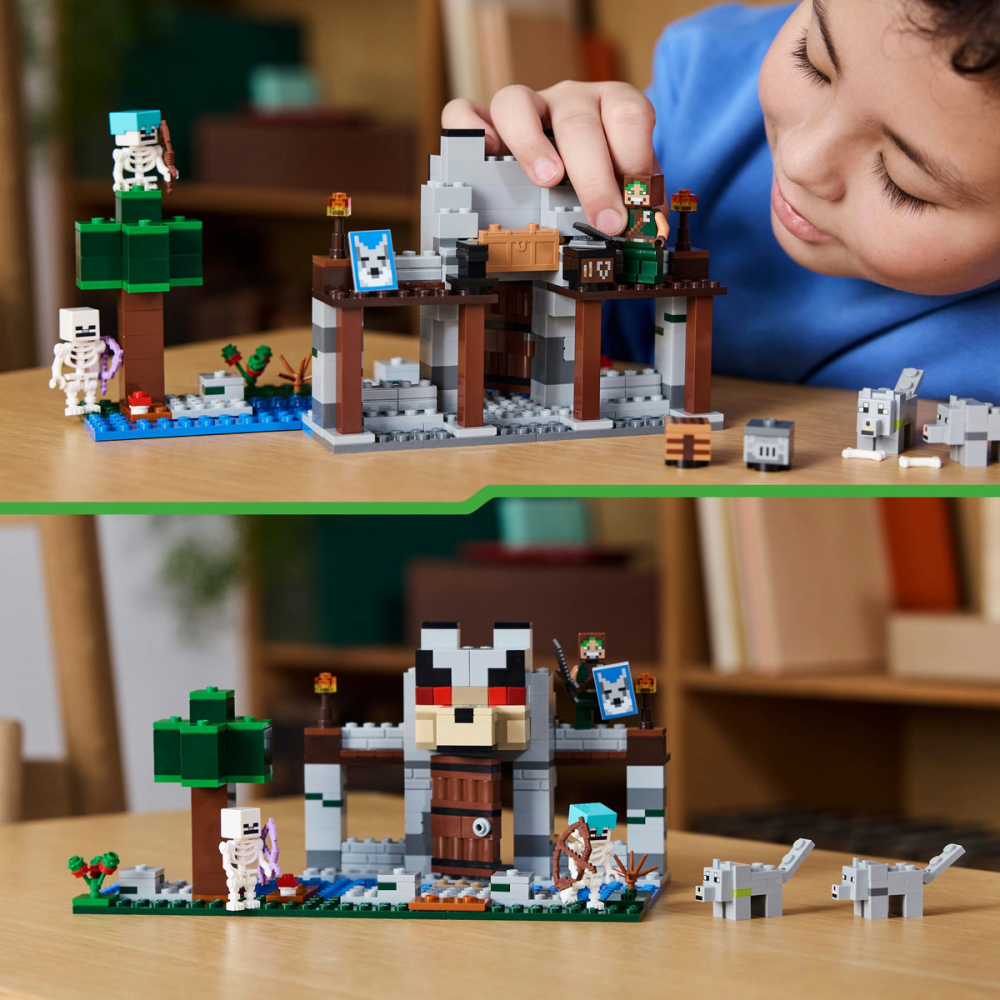 LEGO Minecraft Fortareata lupilor, varsta de la 8 ani la 12 ani [10]