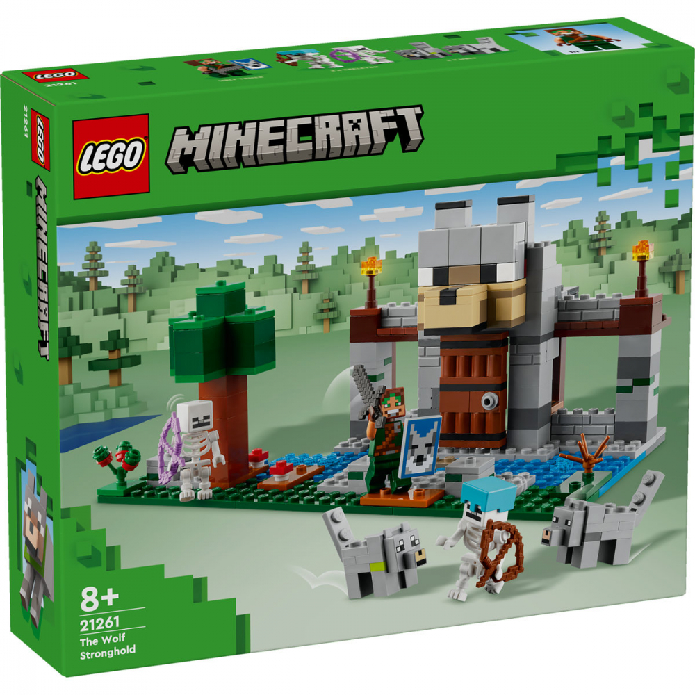 LEGO Minecraft Fortareata lupilor, varsta de la 8 ani la 12 ani [2]