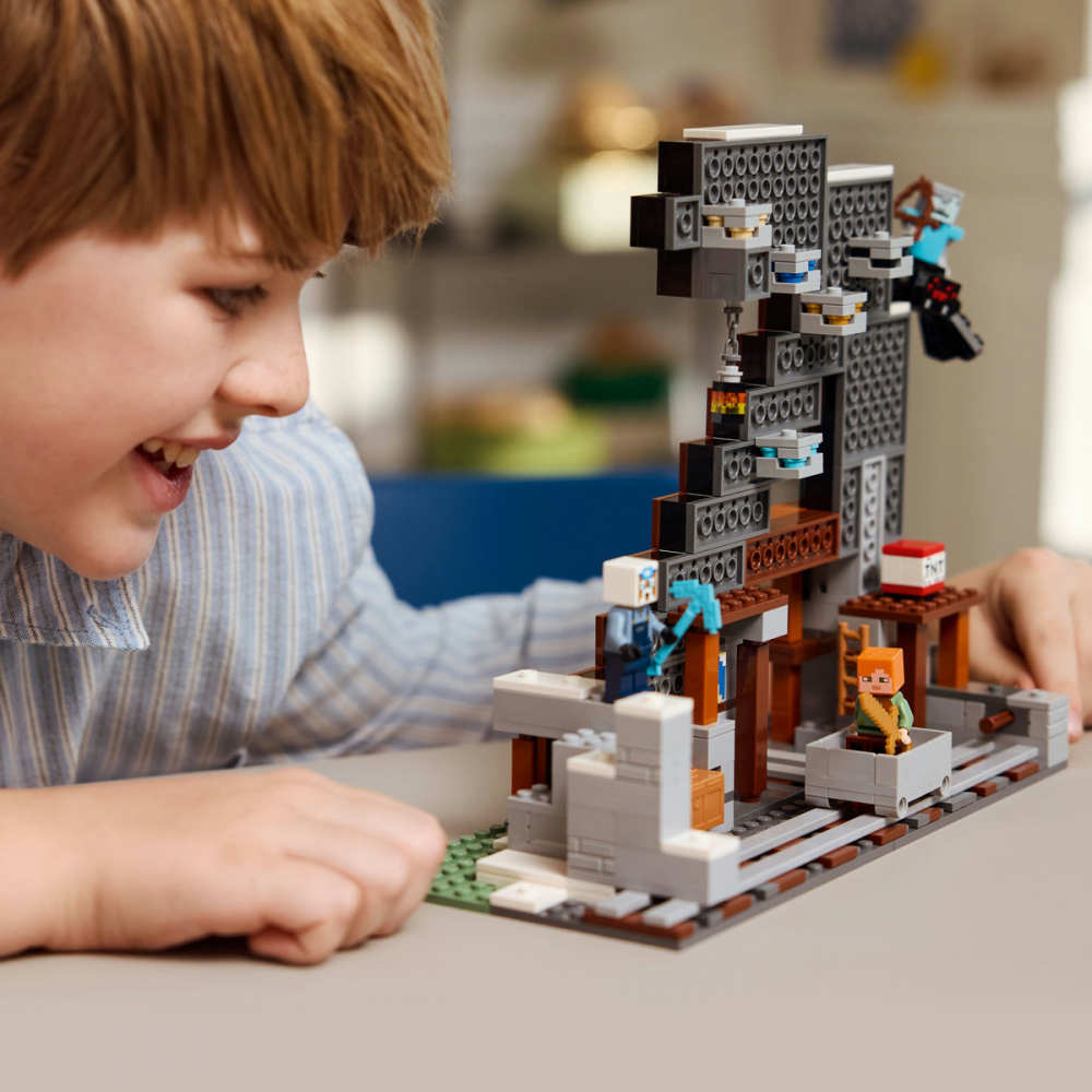  LEGO Minecraft Mina Târnăcop pentru copii cu varsta de 8 + ani [8]