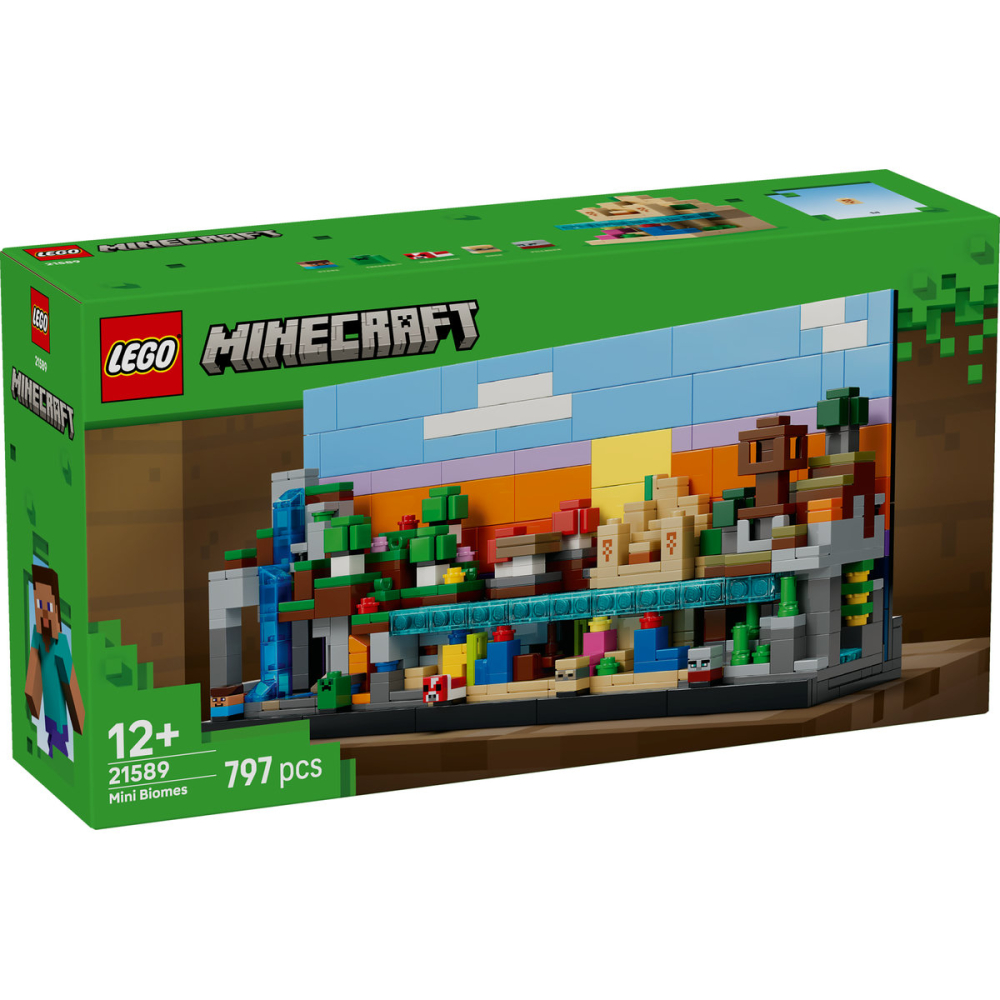  LEGO Minecraft  Minibiomuri copii cu varsta 12 + ani [2]