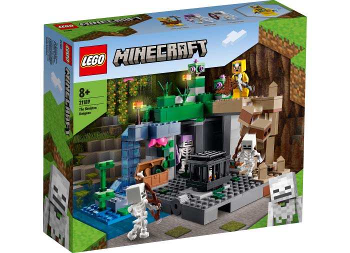 Lego minecraft Temnita cu schelete, varsta de la 8 ani la 12 ani [2]