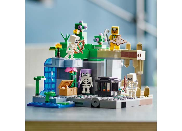 Lego minecraft Temnita cu schelete, varsta de la 8 ani la 12 ani [4]