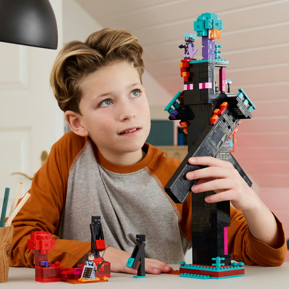  LEGO Minecraft Turnul Enderman pentru copii cu varsta de 9 + ani [5]