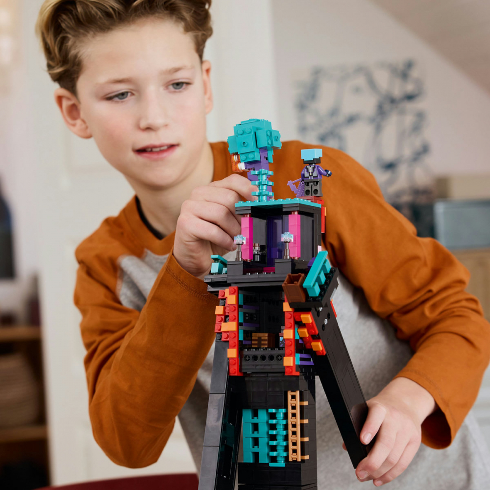  LEGO Minecraft Turnul Enderman pentru copii cu varsta de 9 + ani [8]