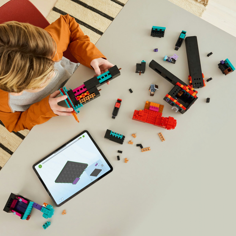  LEGO Minecraft Turnul Enderman pentru copii cu varsta de 9 + ani [4]