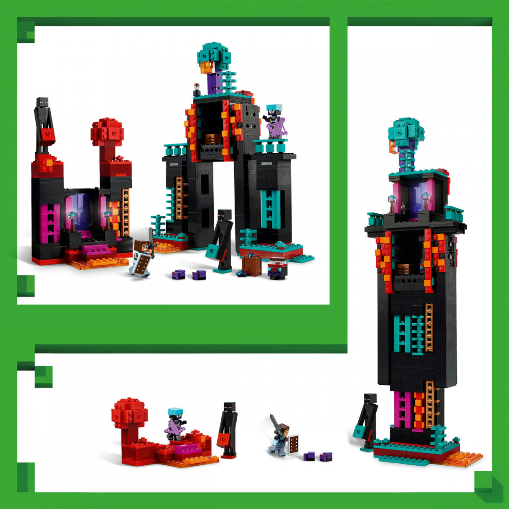  LEGO Minecraft Turnul Enderman pentru copii cu varsta de 9 + ani [7]