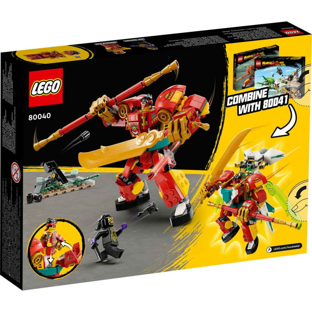 Lego monkie kid robotul multifunctional al lui monkie kid 80040 copii varsta 7 ani - +15 ani [2]