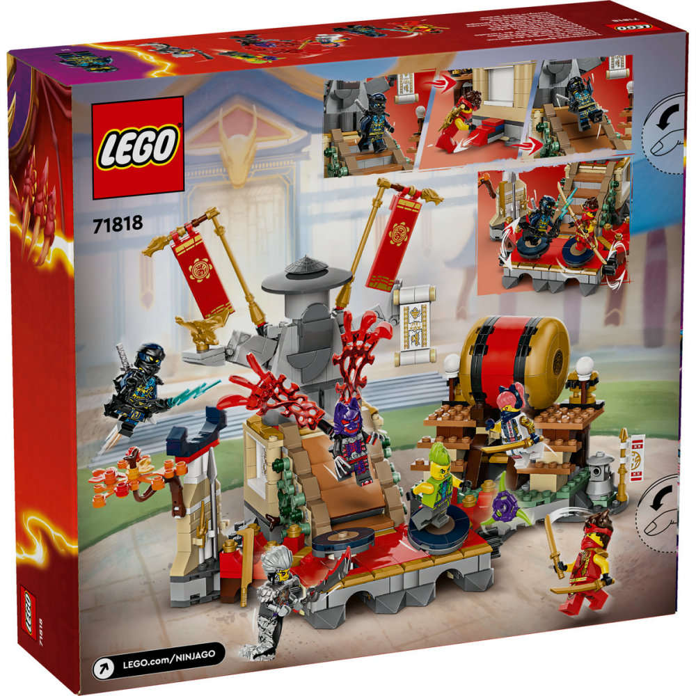 LEGO Ninjago: Arena de lupta de la turneu, 71818, 7 ani+, 659 piese, varsta de la 7 ani la 10 ani [9]