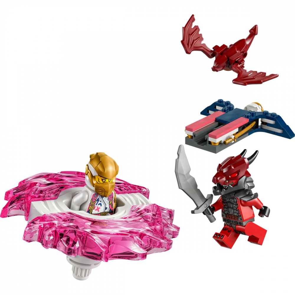 Lego ninjago dragonul spinjitzu al sorei 71824, varsta de la 6 ani la 8 ani [2]